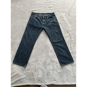 Levis 559 Relaxed Straight Leg Mens 100% Cotton Blue Jeans • Size 38 x 32